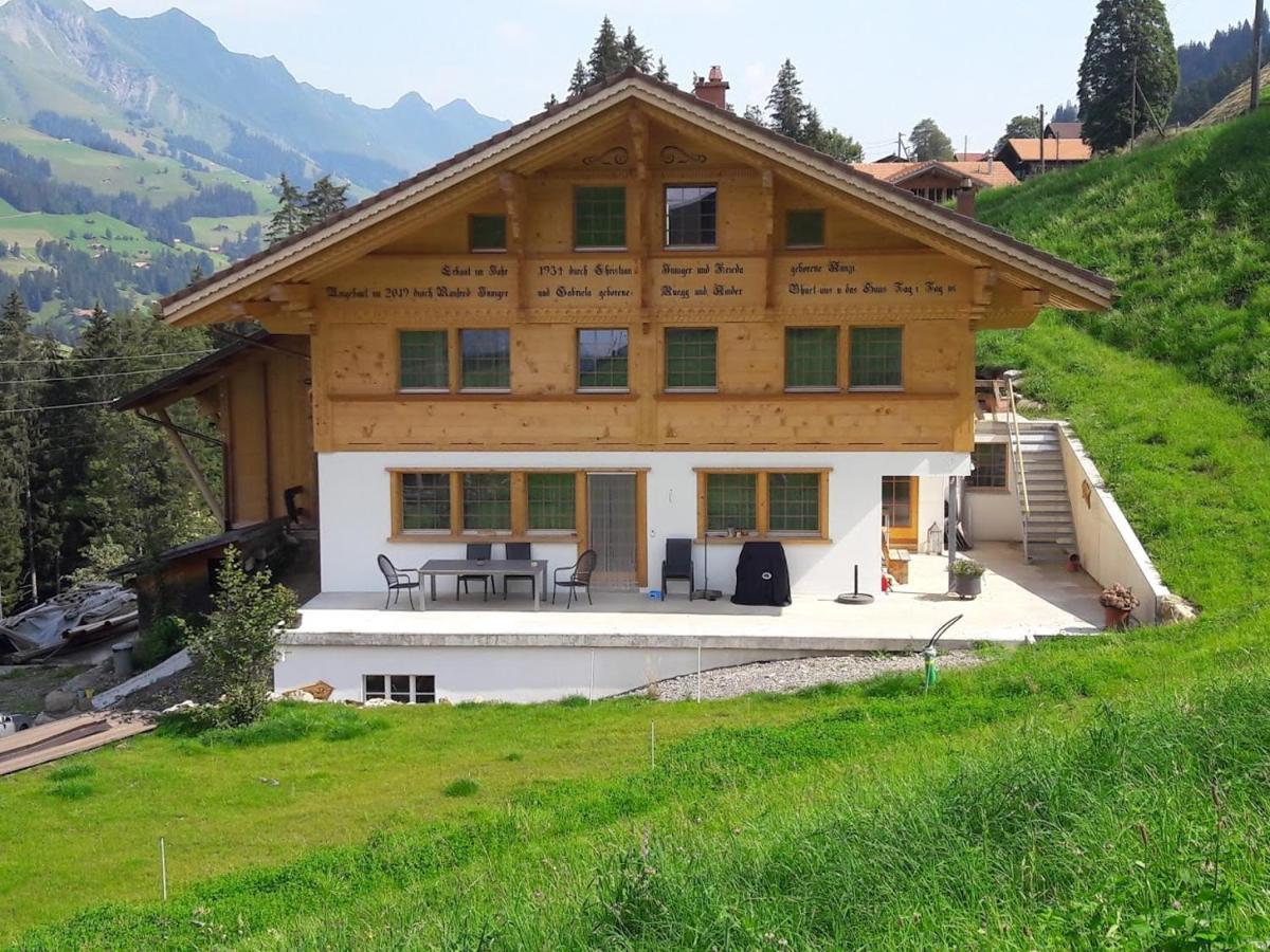 Ferien In Der Bergwelt Von Adelboden住宿加早餐旅馆 外观 照片